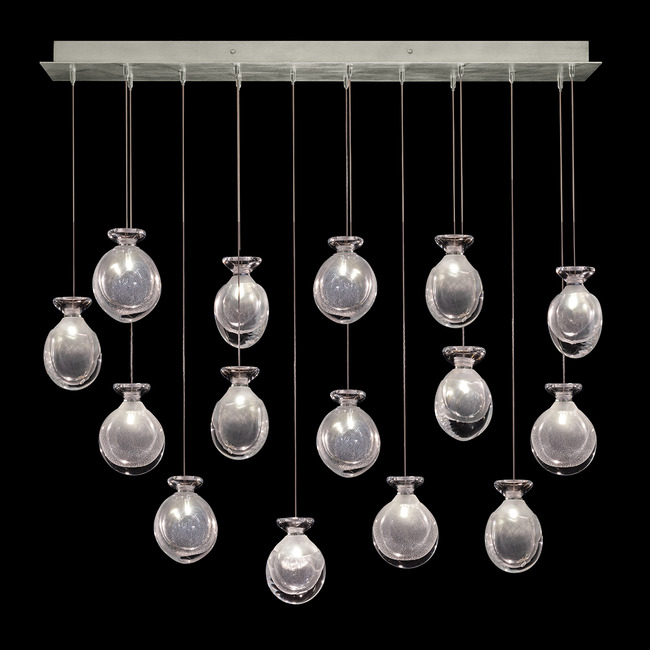 Essence Linear Round Multi Light Pendant by Fine Art Handcrafted Lighting