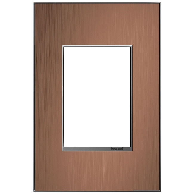 Adorne Metal 1-Gang Plus Size Wall Plate by Legrand Adorne