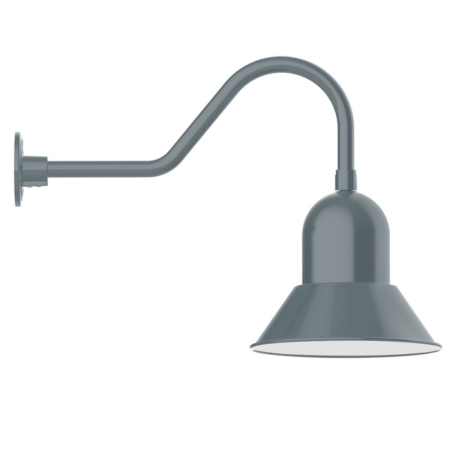 Prima Gooseneck Outdoor Wall Light by Montclair Light Works