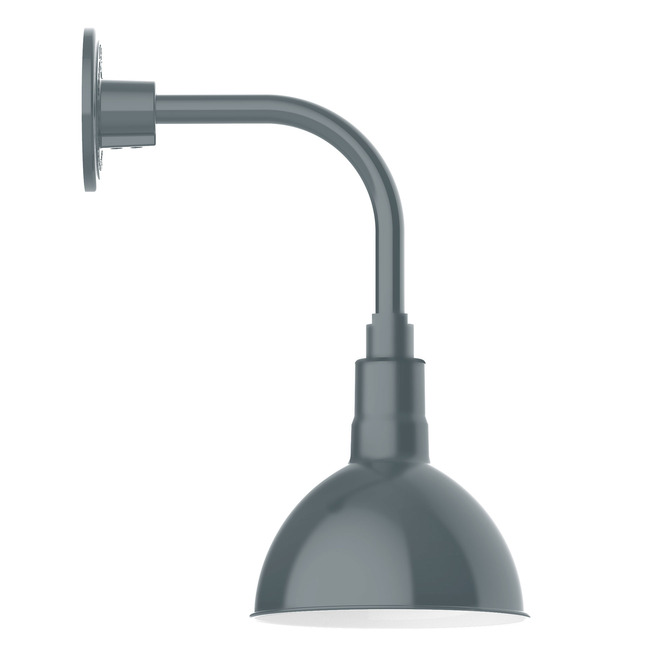 Deep Bowl Drop Arm Outdoor Wall Light by Montclair Light Works