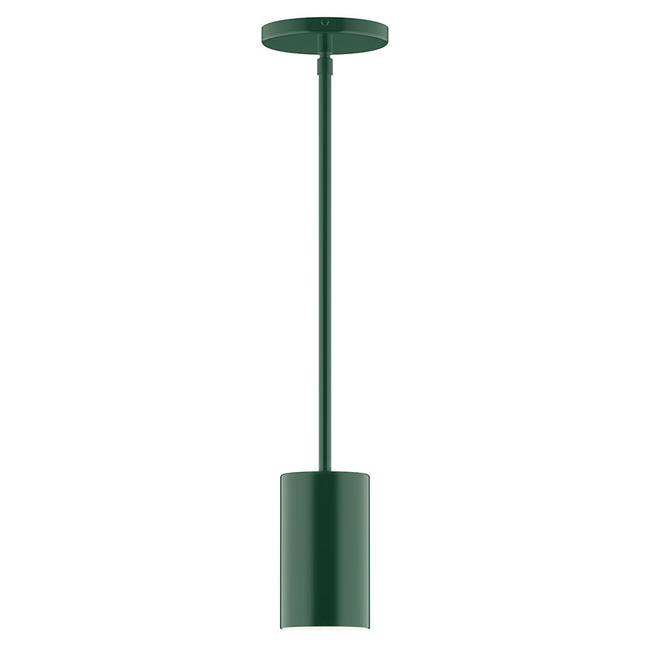 Axis Beam Stem Hung Cylinder Pendant by Montclair Light Works