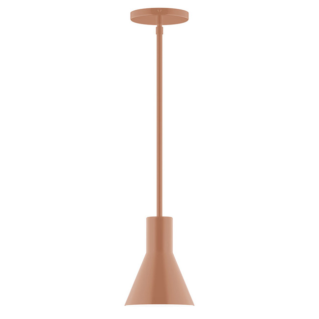 Axis Flare Stem Hung Pendant by Montclair Light Works