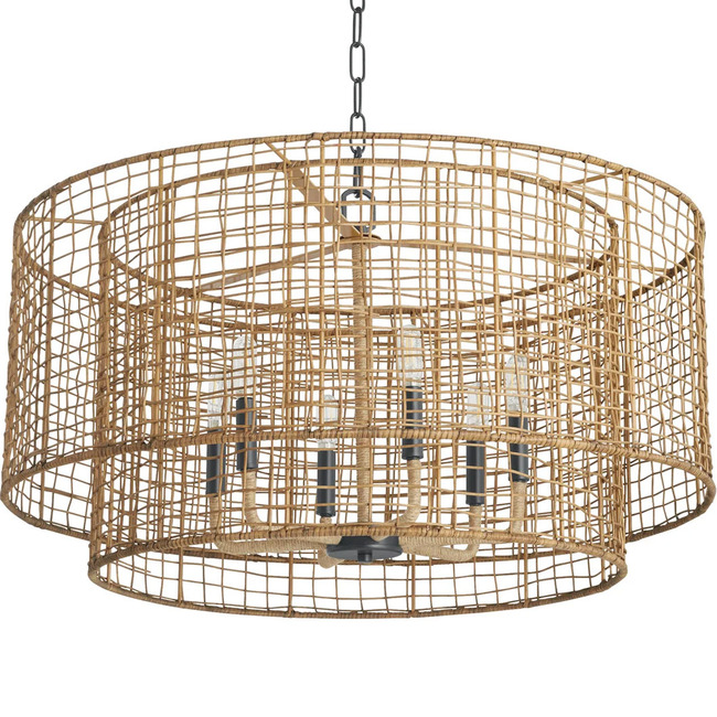 Abaca Pendant by Quorum