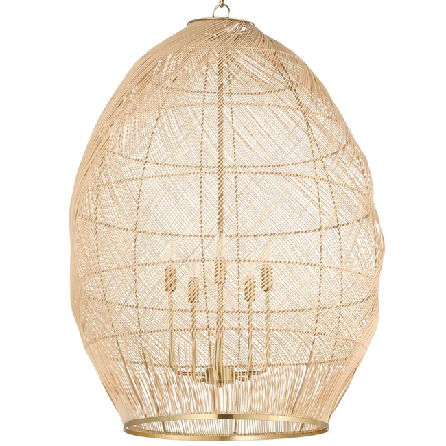 Rattan Pendant by Quorum