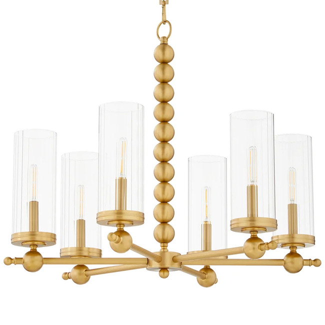 Lee Boulevard Candlelight Chandelier by Quorum