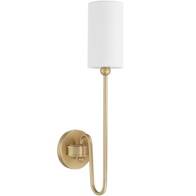 Charlotte Curved Wall Sconce by Quorum