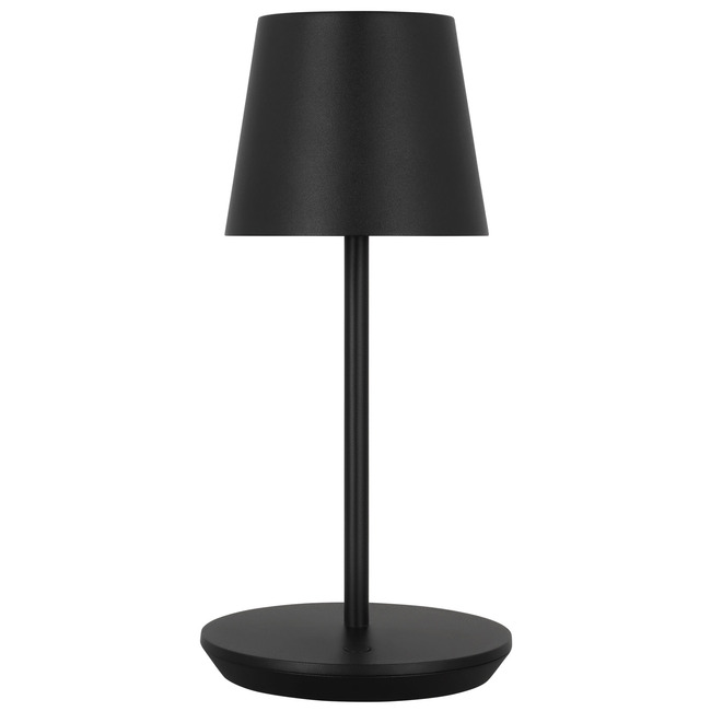 Nevis Short Rechargeable Table Lamp by Visual Comfort Modern