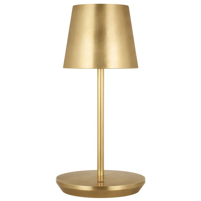 Nevis Short Rechargeable Table Lamp by Visual Comfort Modern