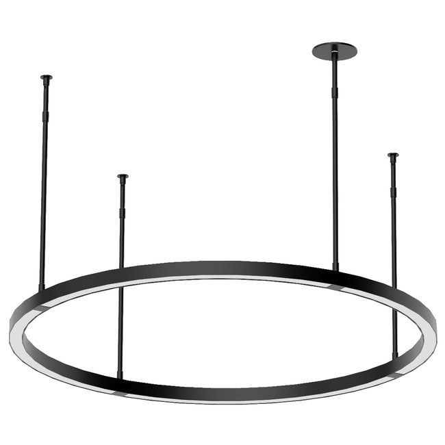 Stagger Ring Chandelier by Visual Comfort Modern
