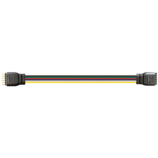 RGBTW Strip Power Feed / Flexible Connector by PureEdge Lighting