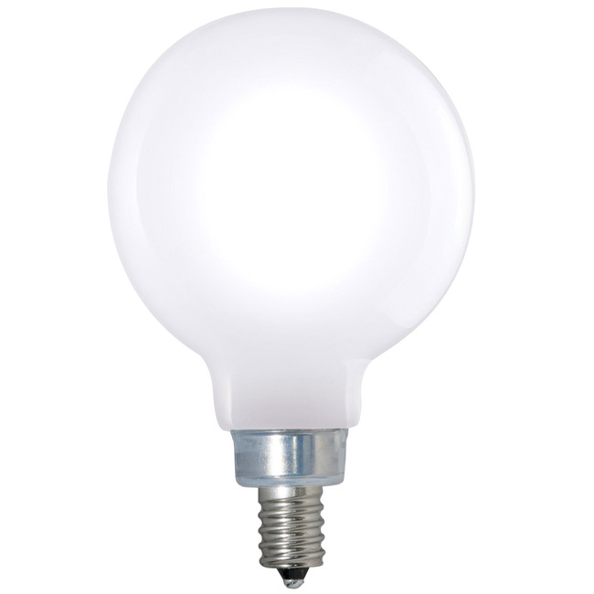 G16 Candelabra Base Globe 5W 120V Warm Dim 90CRI 4-PACK by Bulbrite