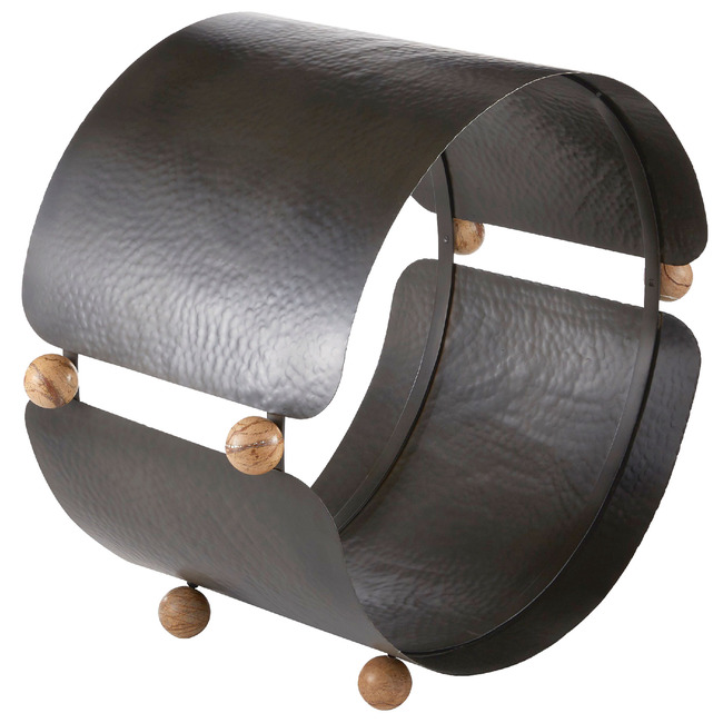 Cannon Log Holder by Arteriors Home