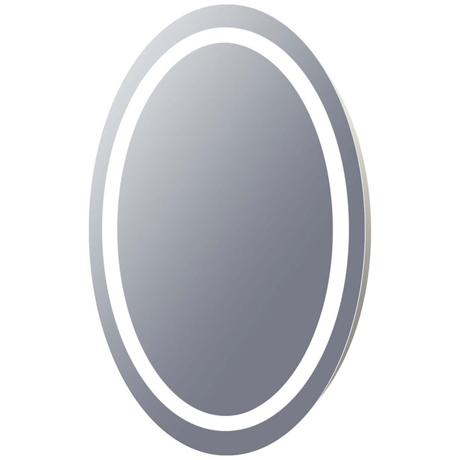 Mystique Oval Lighted Mirror by Cordova Mirrors