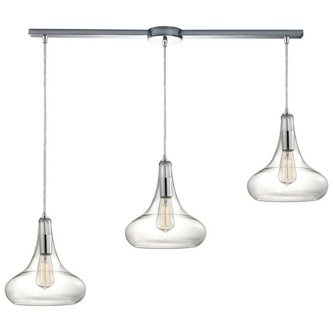 Orbital Linear Multi-Light Pendant by Elk Home
