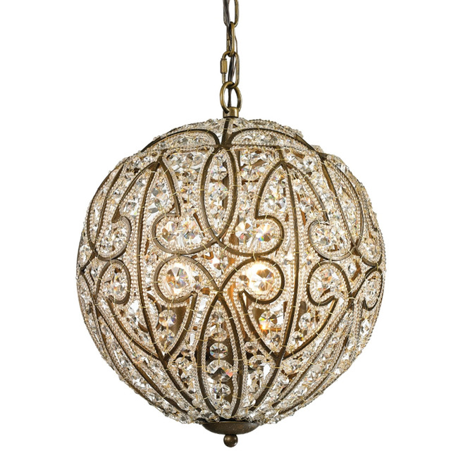 Elizabethan Globe Chandelier by Elk Home