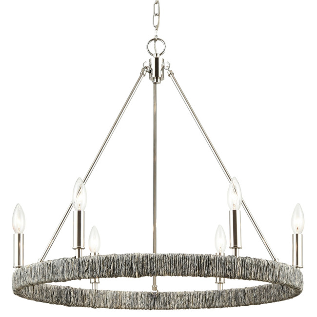 Abaca Bare Chandelier by Elk Home
