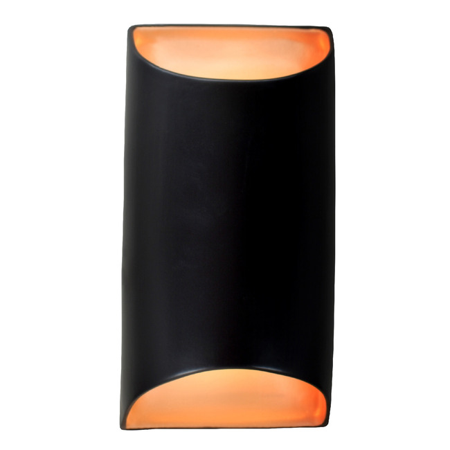 Ambiance Tapered Cylinder Outdoor Wall Light by Justice Design
