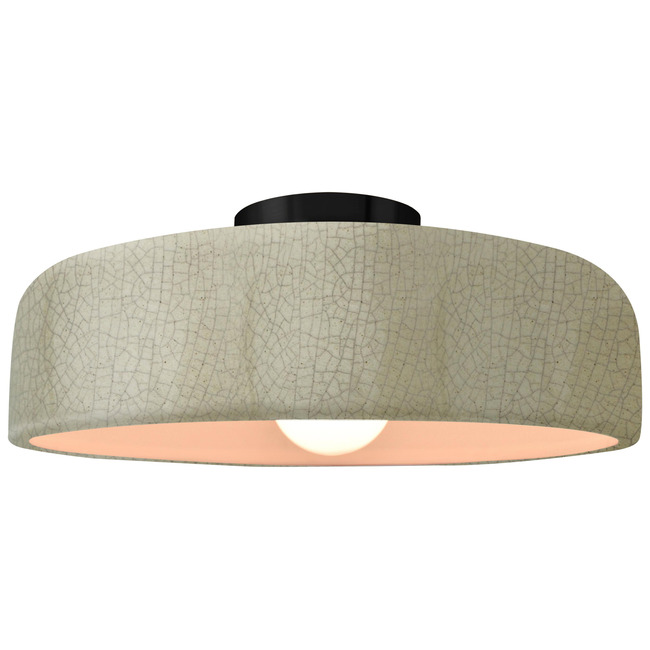 Radiance Spire Semi Flush Ceiling Light by Justice Design