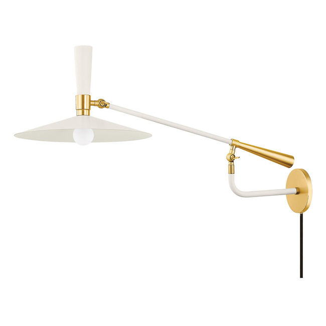 Milena Swing-Arm Plug-In Wall Sconce by Mitzi