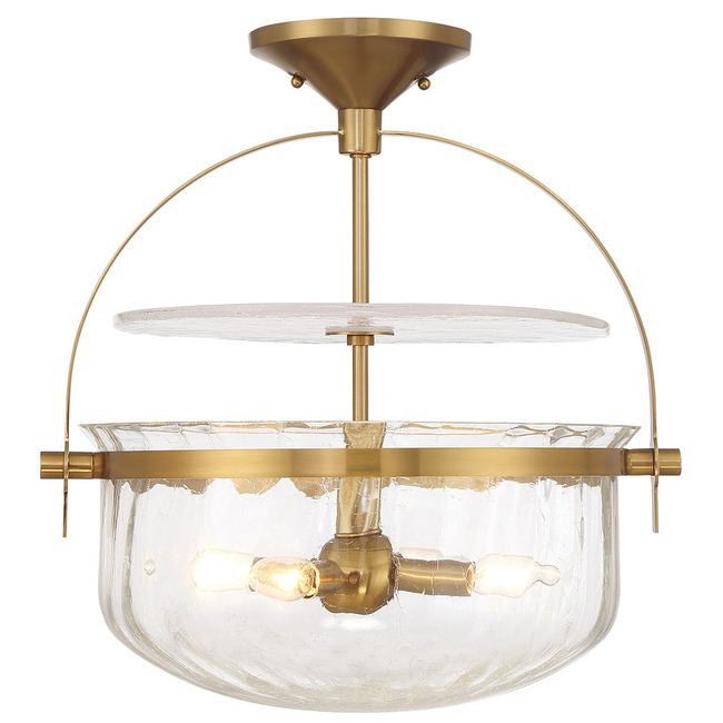 Denmar Convertible Ceiling Light by Savoy House