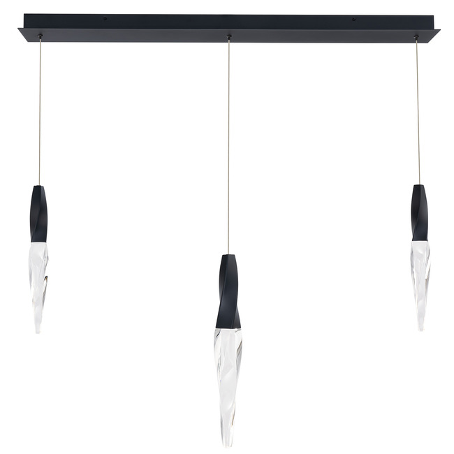Kindjal Color-Select Linear Multi Light Pendant by Schonbek Beyond