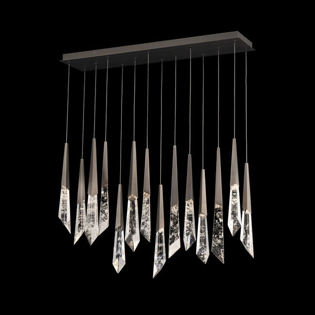 Solitude Color-Select Linear Multi Light Pendant by Schonbek Beyond