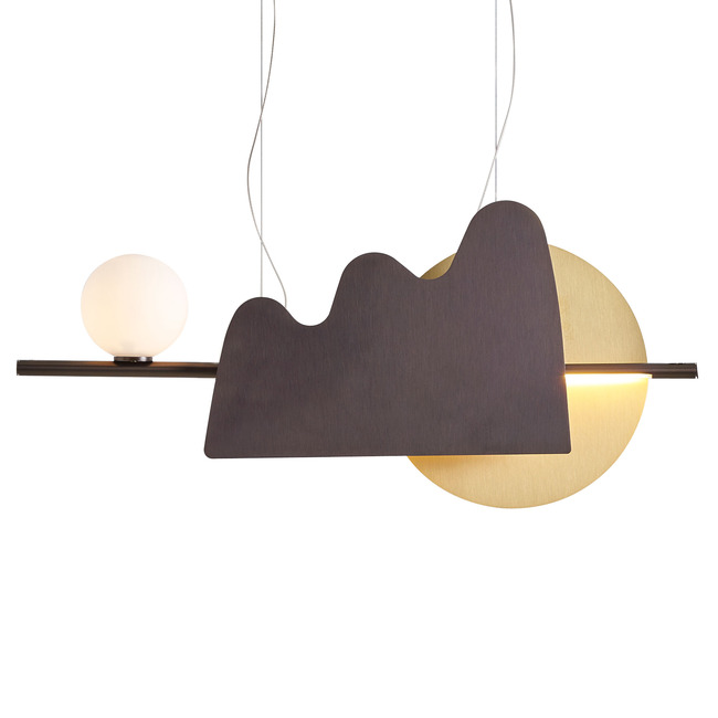 Nacho Small Linear Pendant by CVL Luminaires