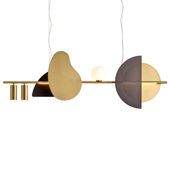 Nacho Large Linear Pendant by CVL Luminaires