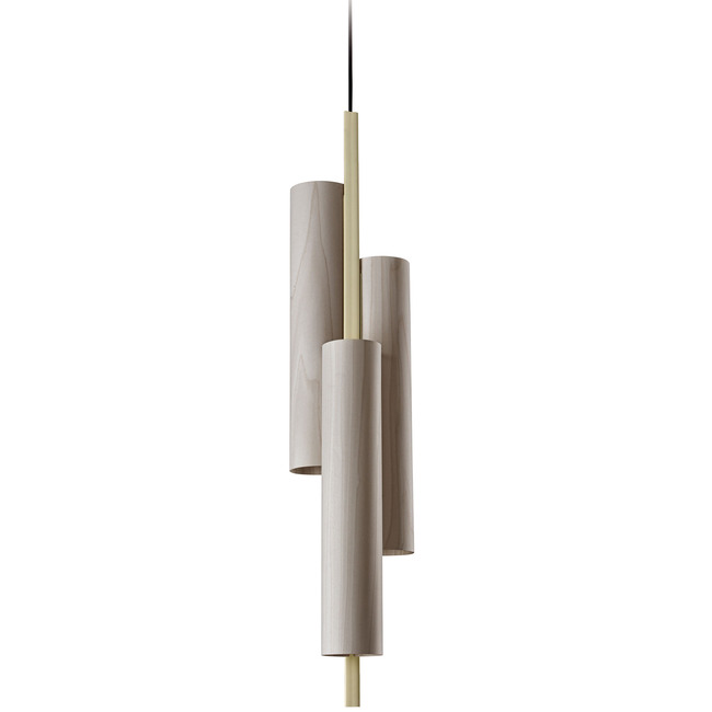 Black Note Triplet Pendant - Overstock by LZF
