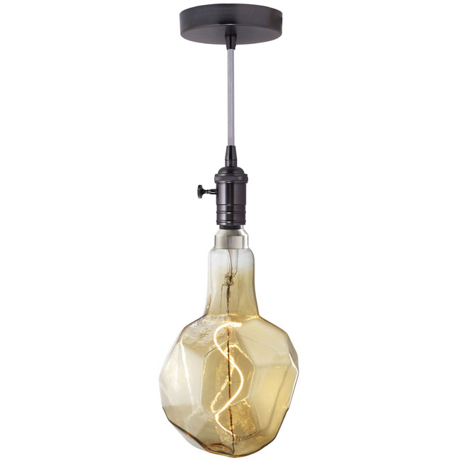 Grand Jewel Shape Pendant by Bulbrite