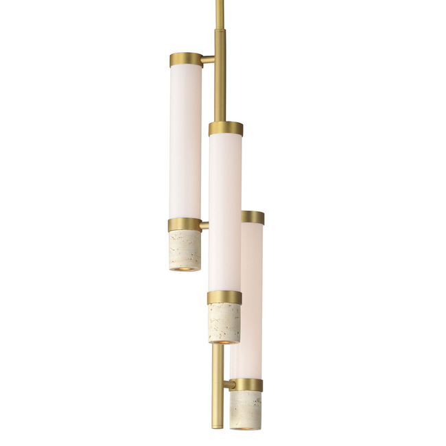 Travertine Multi Light Pendant by Et2