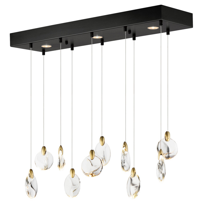 Pebble Linear Multi Light Pendant by Et2