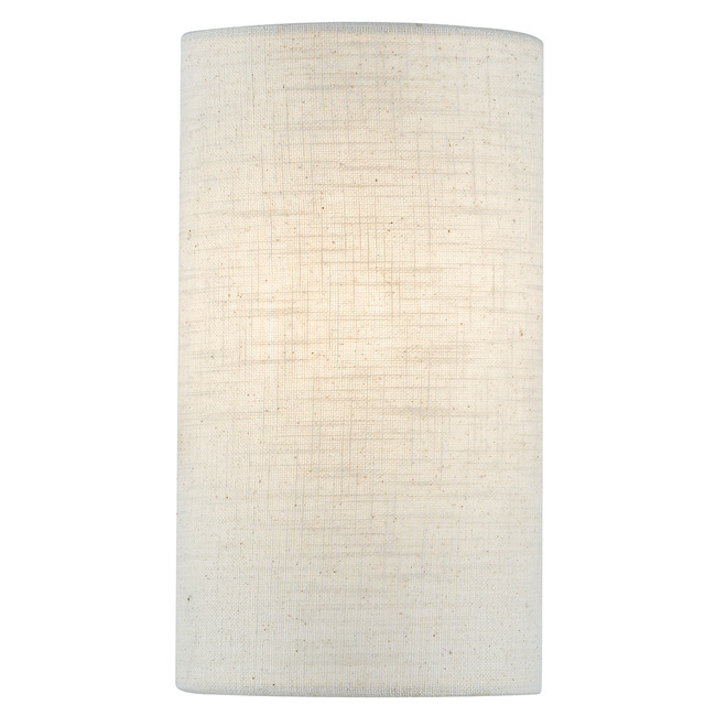 Textile 5945 Cylinder Wall Sconce by Justice Design