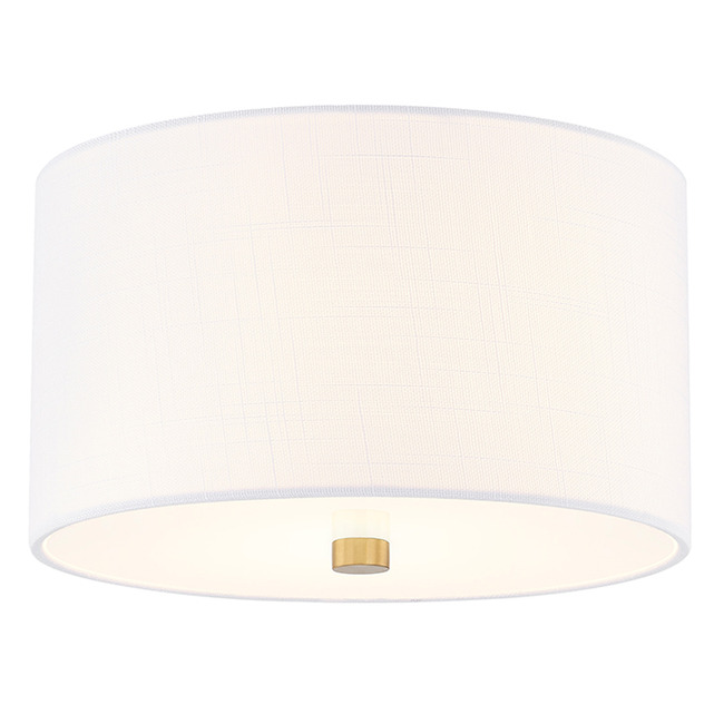 Textile Classic 973 Ceiling Flush Light by Justice Design