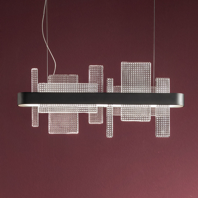 Ribbon Linear Pendant by Masiero