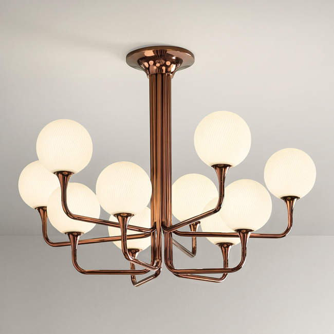 Tee Tiered Ceiling Light by Masiero