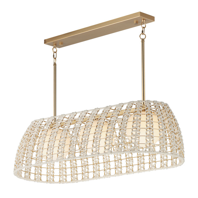 Macrame Linear Pendant by Maxim Lighting