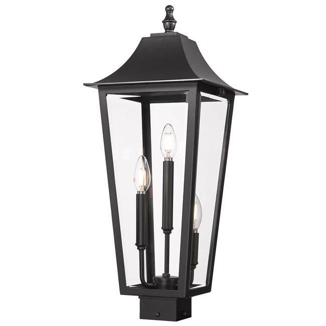 Gannon Outdoor Post Light with Square Fitter by Z-Lite