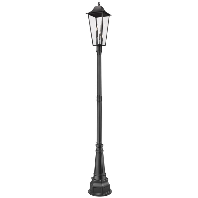 Gannon Outdoor Post Light with Decorative Post by Z-Lite