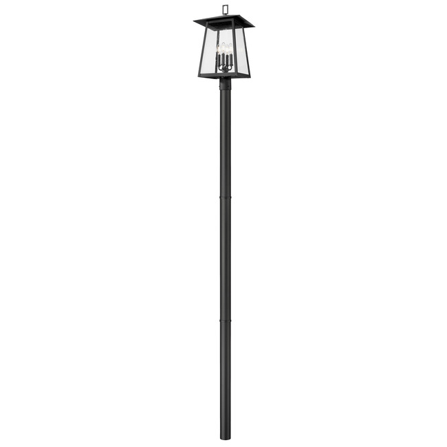 Rainer Outdoor Post Light with Burial Base by Z-Lite