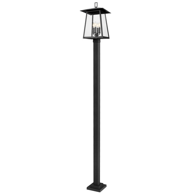 Rainer Outdoor Post Light with Square Post by Z-Lite