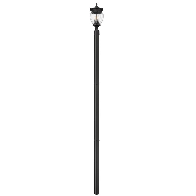 Davina Outdoor Post Light with Burial Base by Z-Lite