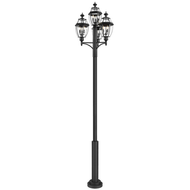 Westover Multi Light Outdoor Post Light with Cylinder Base by Z-Lite