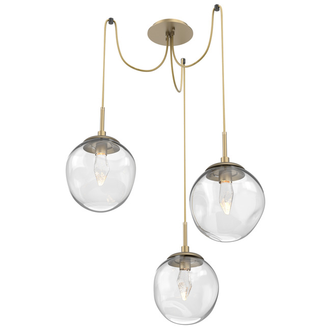 Aster Gem Swag Multi Light Pendant by Hammerton Studio