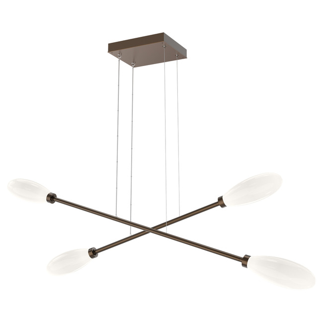 Fiori Moda Linear Chandelier by Hammerton Studio