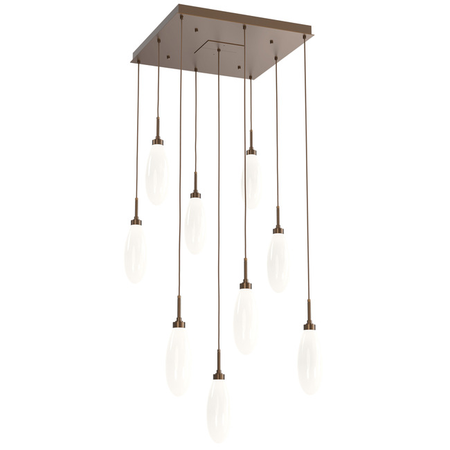 Fiori Square Multi Light Pendant by Hammerton Studio