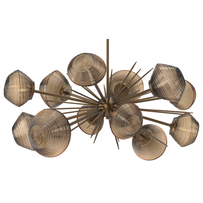 Mesa Oval Starburst Chandelier by Hammerton Studio