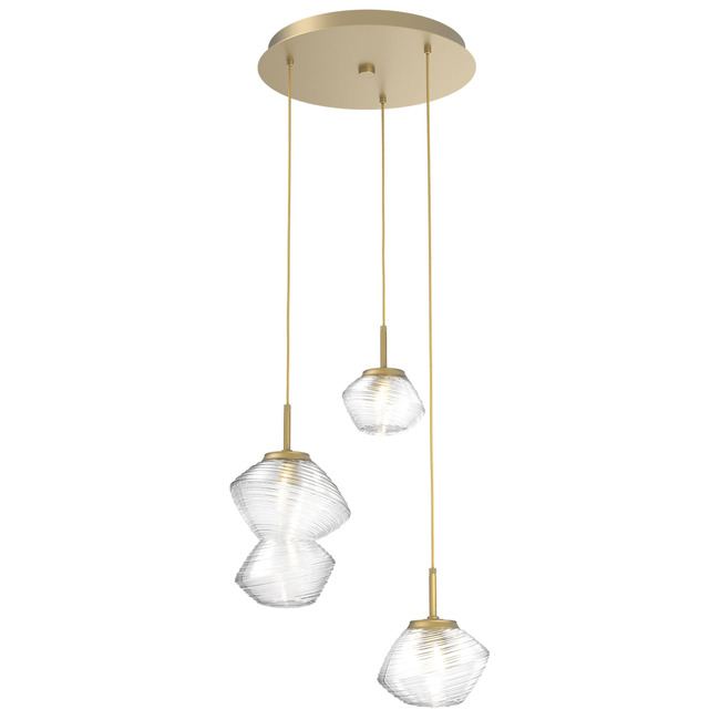 Mesa Round Multi Light Pendant by Hammerton Studio