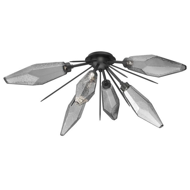 Rock Crystal Starburst Ceiling Light by Hammerton Studio
