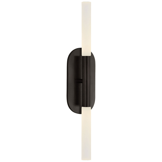 Rousseau Dual Tube Bathroom Vanity Light - Overstock by Visual Comfort Signature